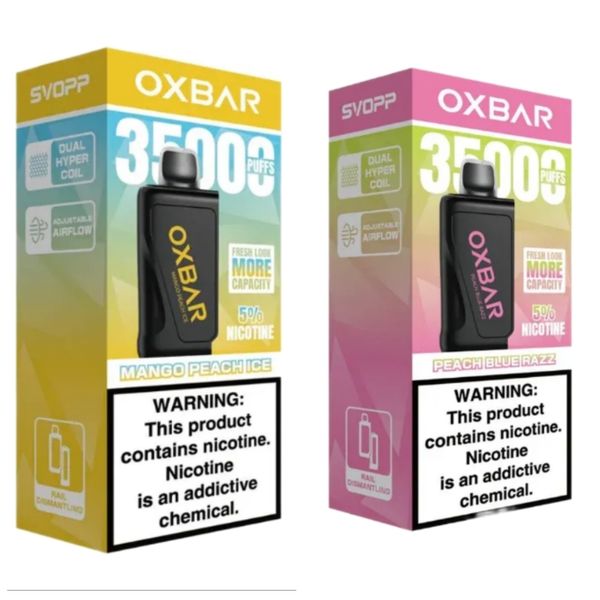 Oxbar SVOPP 35000 Puffs Disposable PODS - Yuvi Combo (Pack of 2)