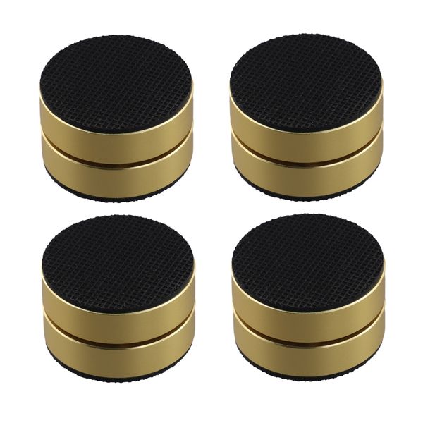 Aluminum Alloy Shock-Absorbing Foot Studs Sound System Foot Pads B