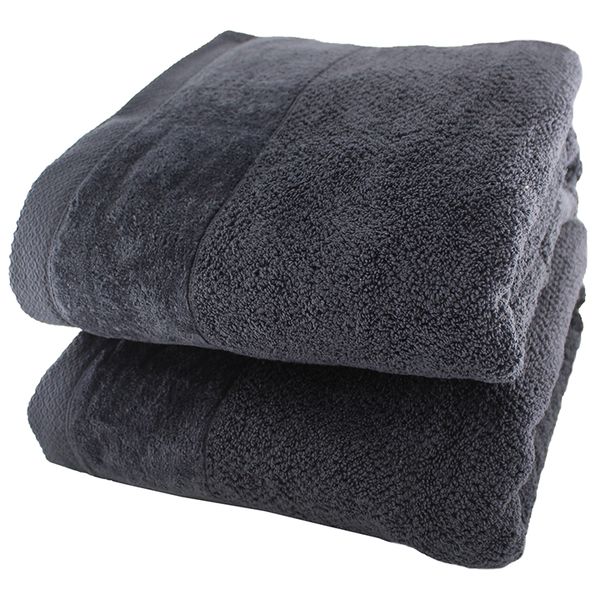 Wedgewood Collection - 550gsm - 100% Cotton - Charcoal - Pack of 1