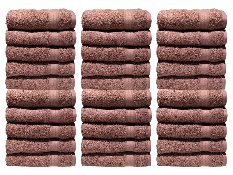 Plush 450GSM Bath Sheets - 30 Piece