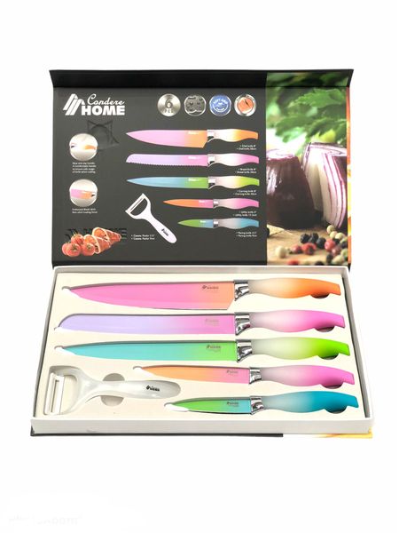 Knife Set (Rainbow)