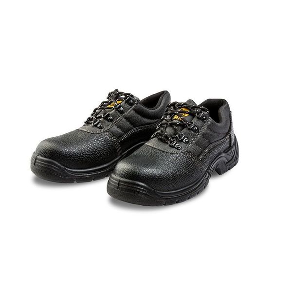 Dromex Boxer Leather Safety Shoe - Black