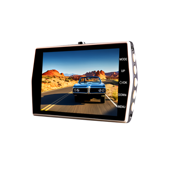 4.0 Inch 1080p Full HD Vehicle DVR Recorder with Wide-Angle Lens