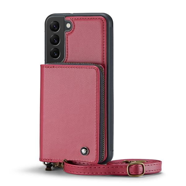 Crossbody Card Holder Phone Case Compatible with Galaxy S22 Ultra
