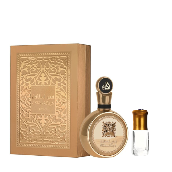 Fakhar Gold Eau de Parfum - 100ml + Perfume Oil Gift