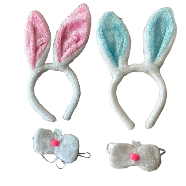 Easter Bunny Ears &amp; Snout Set - 2 Piece