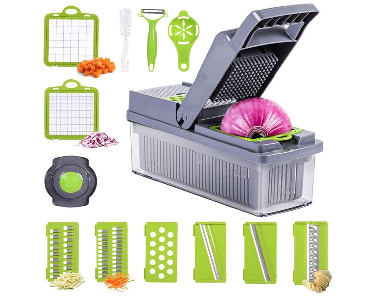 14 Piece Multifunctional Vegetable Slicer