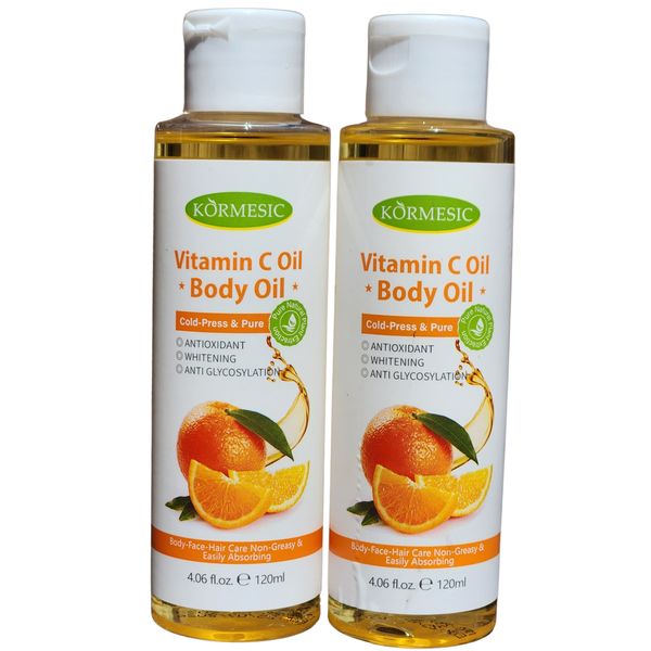 Kormersic Vitamin C Oil Body Oil (2X120ml)