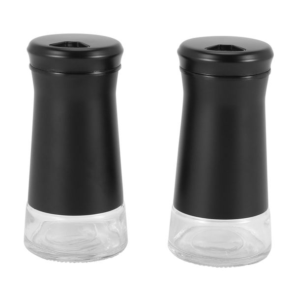 Pepper Shakers with Pour and Pepper Dispenser for Sea Salts 2Piece