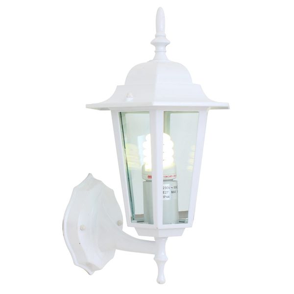 Eurolux Lantern 6 Panel Up Facing White