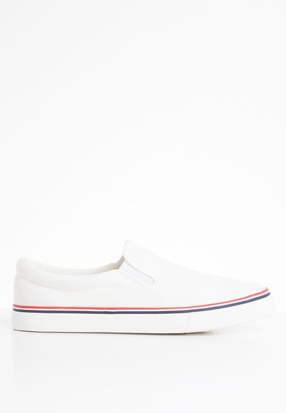 Men's Brave Soul Skate Retro Sneakers White