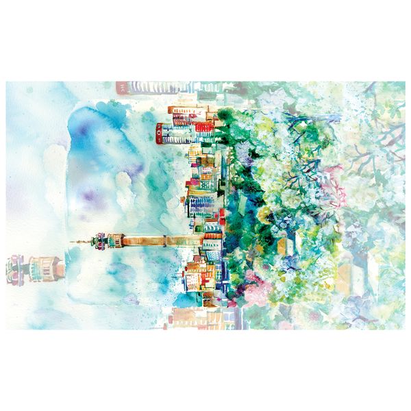 Johannesburg SA By Kristin Van Lieshout Rectangle Tablecloth