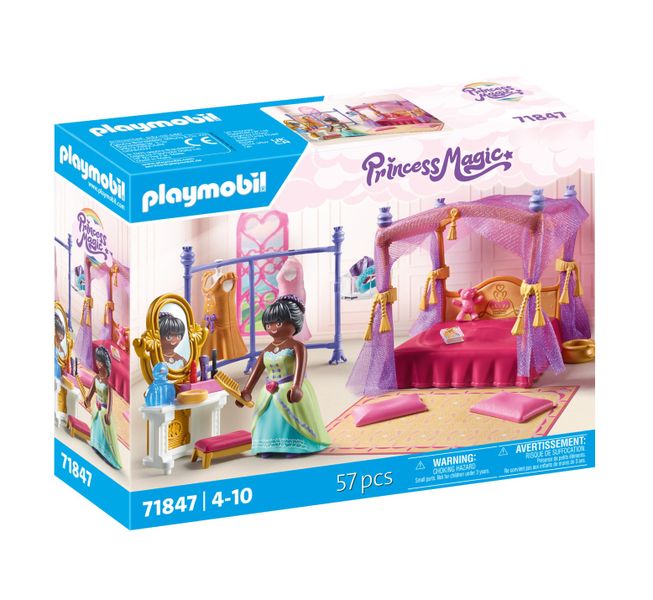 Playmobil Princess Magic - Bedroom with Dressing Room (57 Pieces)