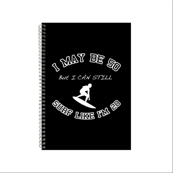 Surfing Notebook Surfer Gift Idea A4 Notepad Pad 34