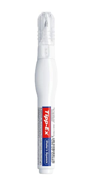 Tipp-Ex Shake 'n Squeeze - 8ml White Correction Pen (Pack of 3)