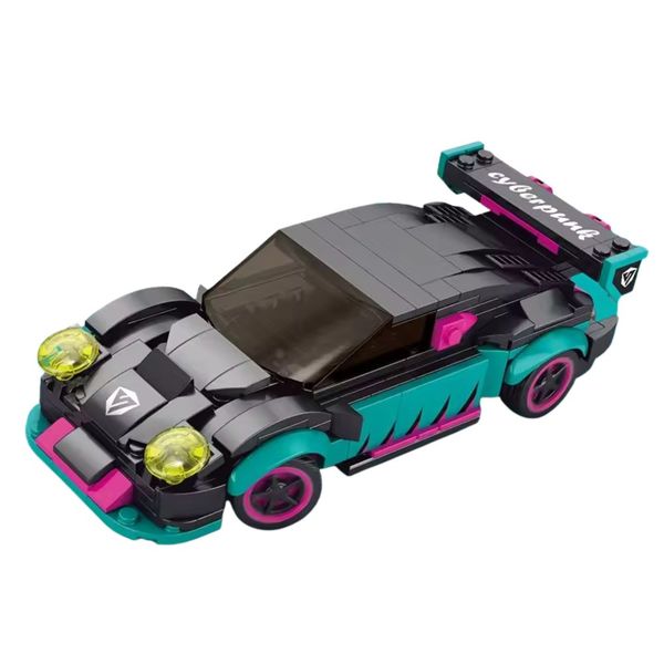 Sports RC Car DIY Building Blocks Technic Model for Kids - 265-Piece