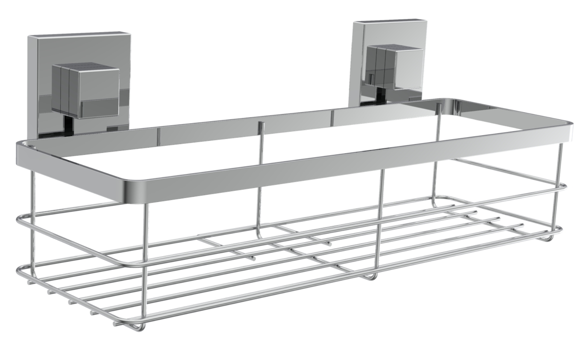 Fusion-Loc Square Suction - Large Shower Caddy