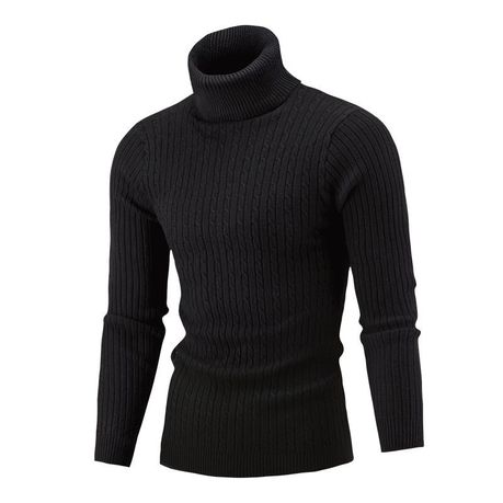 Winter High Neck Warm Sweater Pullover For Men Turtleneck Shop