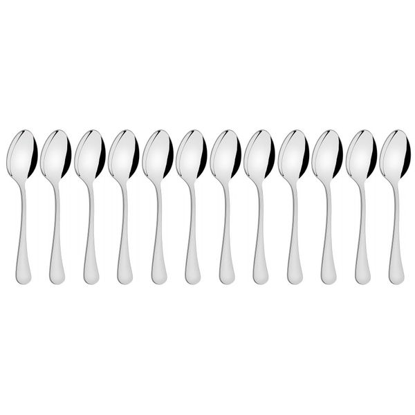 Tramontina 12 Piece Dessert Spoon Zurique Range Stainless Steel