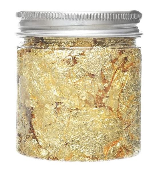 Metallic Foil Gilded Flakes Crush Leaves For Artists Painting &amp; Craft