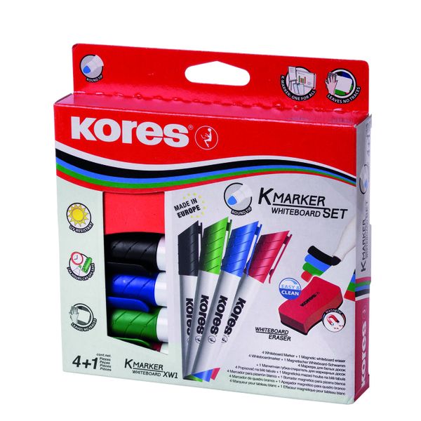 Kores K-Marker Whiteboard Marker Set