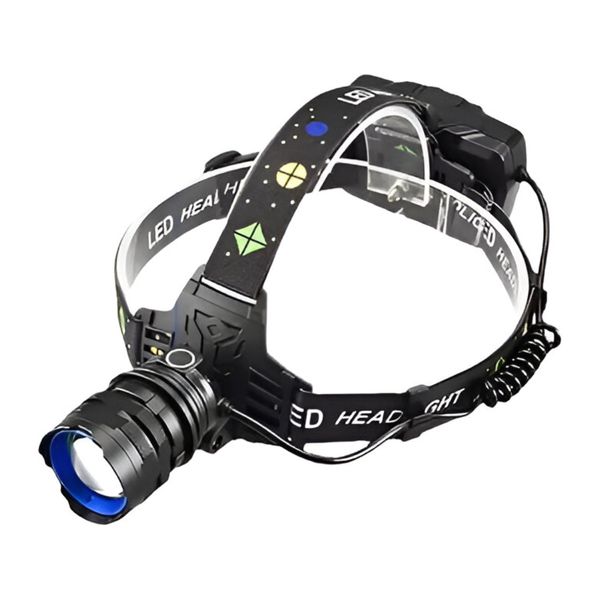 USB Rechargeable LED Headlamp - 4 Modes, Waterproof