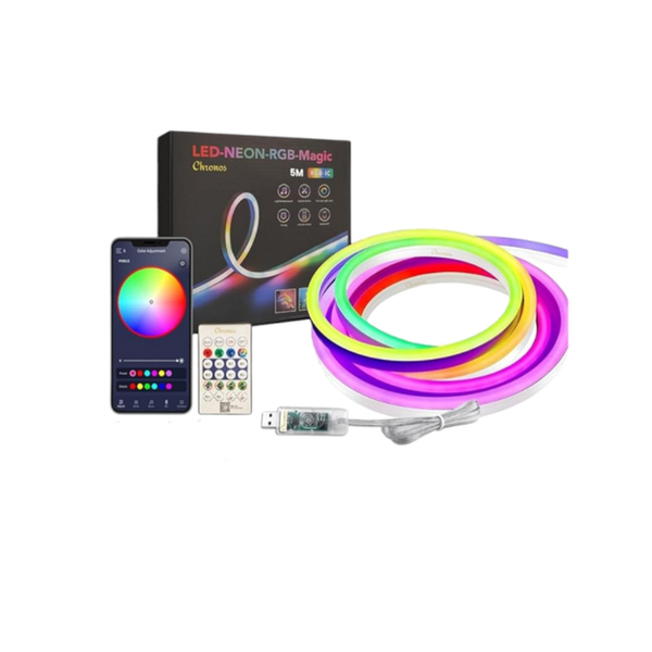 5m USB-Powered LED Neon Strip RGB Magic Light