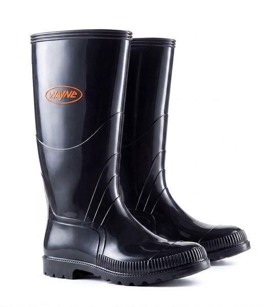 Wayne Kneelength Men's Gumboots with Soft Toe| Duralight Mens' Footwear