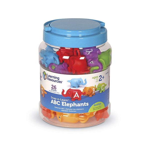 Learning Resources Snap-n-Learn ABC Elephants