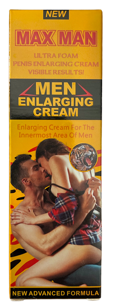 Max Man Enlarging Cream Ultra Foam Visible Results