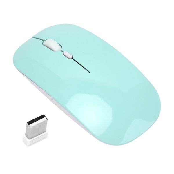 2.4G wireless mouse 1600 DPI compatible with office home laptop pink