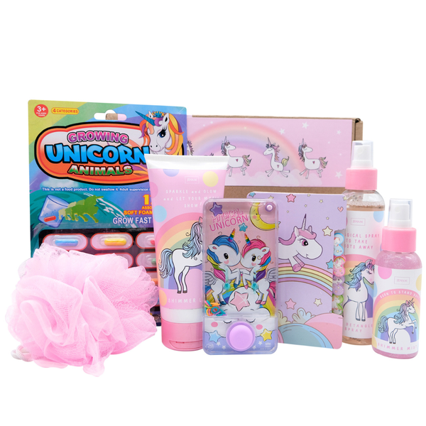 Unicorn Days Gift Box - Girls Gift Set - Pamper &amp; Play Gift Set