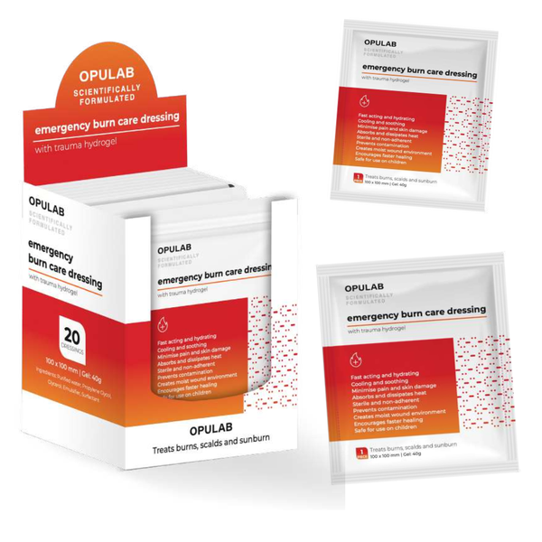 Opulab Burn Care Dressing Hydrogel 10x10cm (Shipper)
