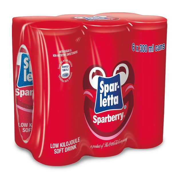 Sparletta Sparberry Soft Drink - 24 x 300ml
