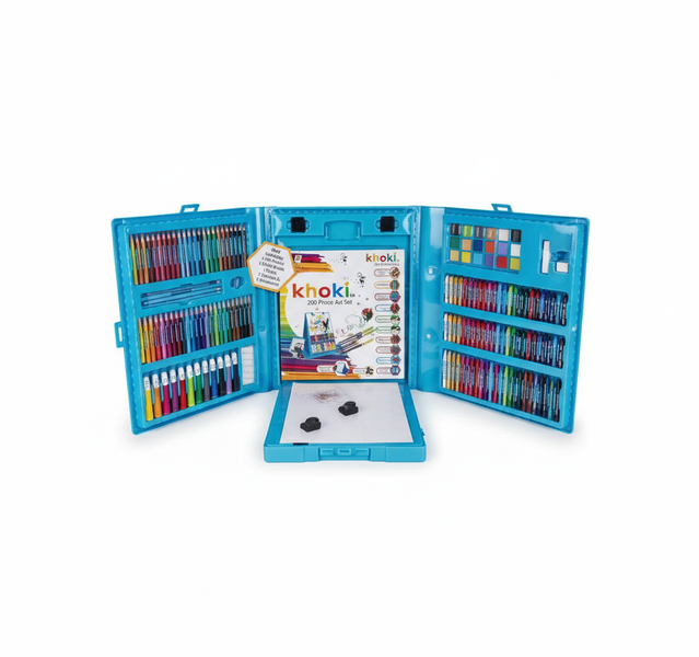 Khoki 200 Piece Art and Craft Set for Creative Projects - 2 Pack