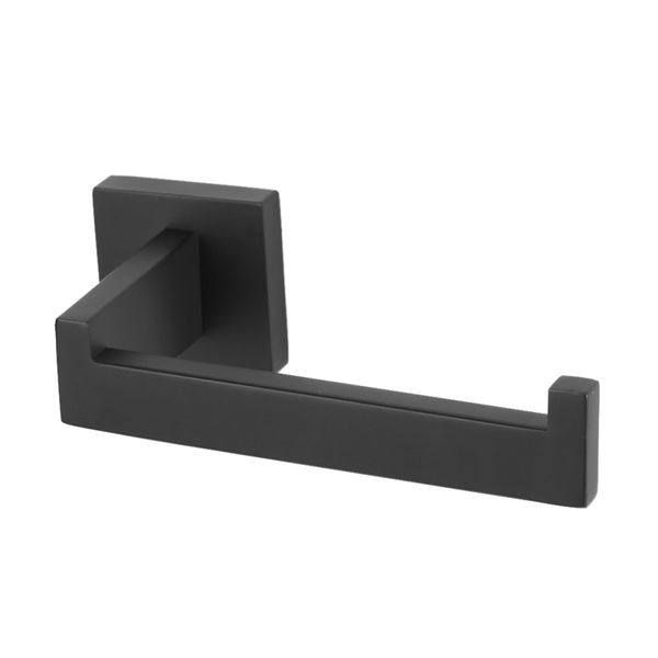 Single Pipe Wall Mounted Toilet Roll Paper Holder Shelf