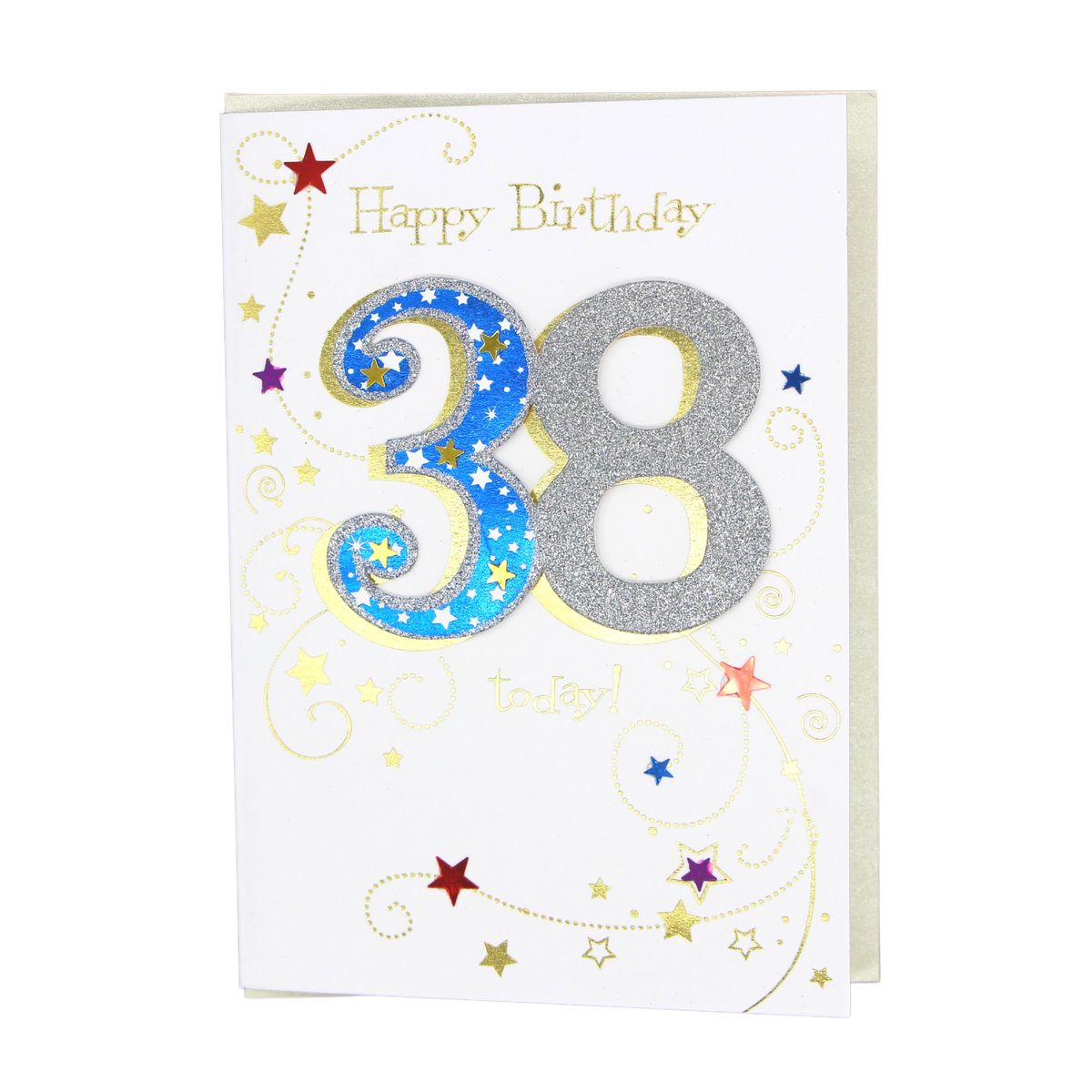 Happy 38th Birthday card | Shop Today. Get it Tomorrow! | takealot.com