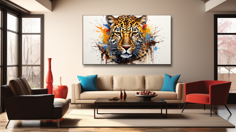 Leopard Elegence Portrait - Hd0207 image