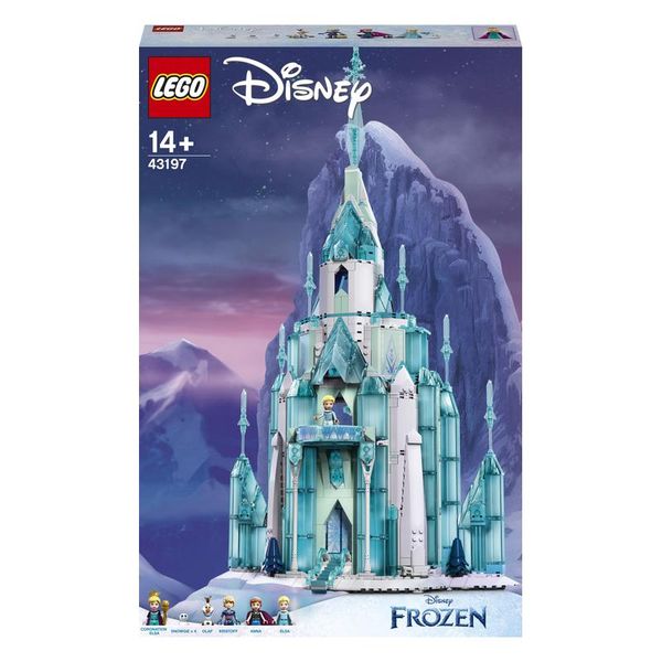 LEGO® | Disney Princess™ The Ice Castle 43197 Building Toy Set (1,709 Pieces)