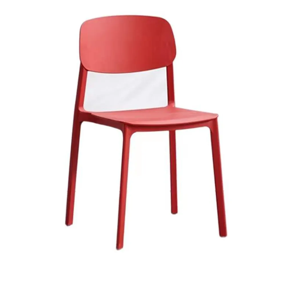 Todd- 4 Legged Polyprop Chair- White