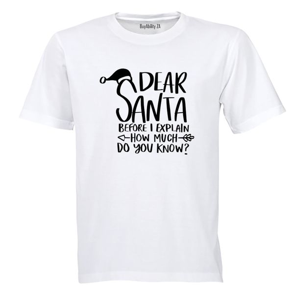 Before I Explain - Christmas - Kids T-Shirt