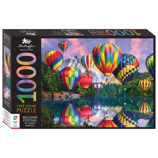 Mindbogglers Artisan 1000 Piece Jigsaw Balloon Festival