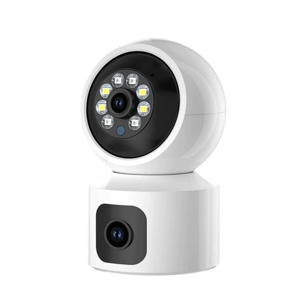 High-Definition Full-Color Dual-View Wireless Surveillance Camera System