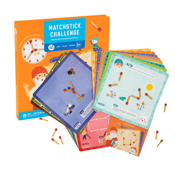 Jar Meló - Matchstick Challenge - Kids Educational Magnetic Activity Box
