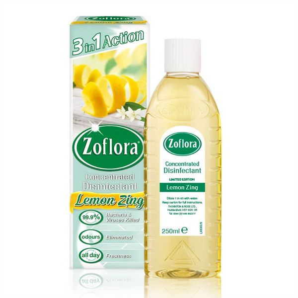 Zofloro Concentrated Disinfectant - Lemon Zing - 500ml