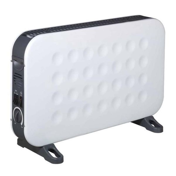 Electric Heater Convector With Turbo Fan -ZR-6018-White