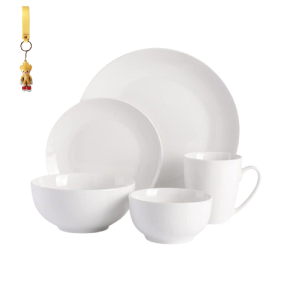 Porcelain 20 Piece Dinnerware Set