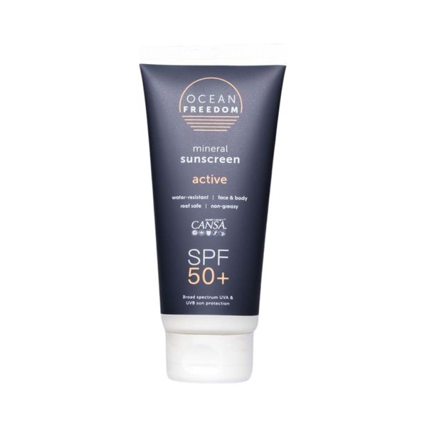 Ocean Freedom Active Mineral SPF50+ Sunscreen