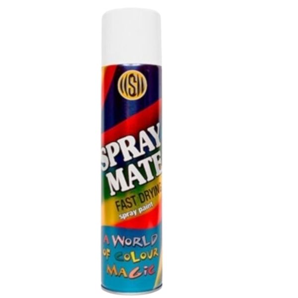 Spraymate Fast Drying Gloss White 250 ml