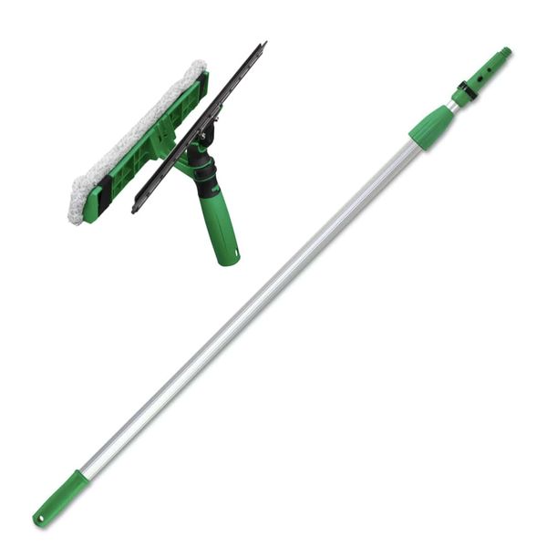 Unger Visa Versa Pro 35cm &amp; 9m Optiloc Telescopic Pole Combo